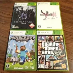 XBOX360ソフト 4本セット
