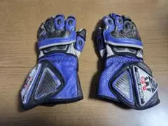 NANKAI RACING　NR　レーシンググローブ　レザー　青白黒