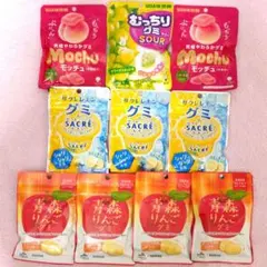 【10袋】モッチュ　サクレレモン他　グミ詰め合わせ②