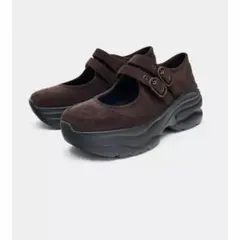ZARA プラットフォーム　スポーツ　バレリーナシューズ