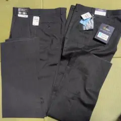 ☆2枚☆メンズ　スラックス　ウエスト82cm（裾切りっぱなし）