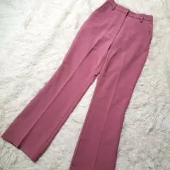ピンク カジュアルパンツ