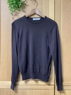 BEAMS LIGHTS★長袖ニットセーター ブラウン