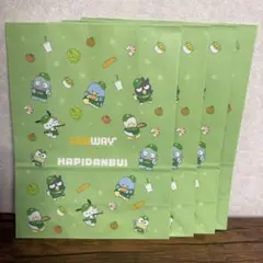 SUBWAY × HAPIDANBUI コラボ 紙袋 4枚セット①