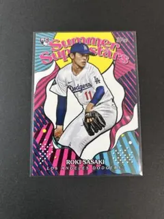 topps series2 2025　佐々木朗希　ドジャース　RC　インサート