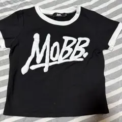 【新品・美品】MOBB. ロゴプリント 半袖Tシャツ ブラック MOBB ブラック Tシャツ 半袖 - メルカリ