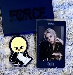 スキズ　日本シーグリ2026 FORCE フォトカード　ステッカー　フィリックス