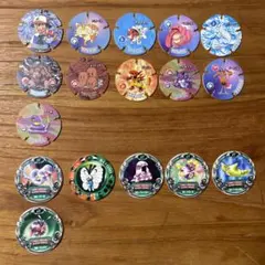 レトロ　ポケモン　ハイパーボールチップ　丸メンコ　など　まとめ売り ポケモン レトログッズ まとめ売り シール 丸メンコ ハイパーとボール