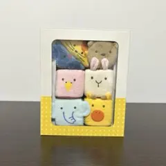 ふわふわアニマルブロック　ぬいぐるみ　出産祝い