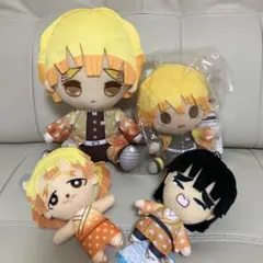 我妻善逸 F賞 ちょこのっこぬいぐるみ BIG Vol.5 黒髪 ともぬい 8⑮