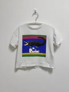 Mini Rodini ワニ柄 Tシャツ ホワイト 92/98のサムネイル