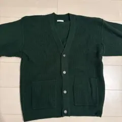 CINEMA CLUB ニットカーディガン グリーン