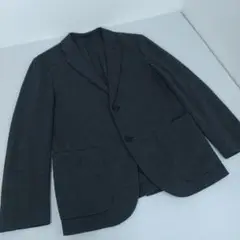 【極美品】 ユニクロ 感動ジャケット（袖丈着丈標準） ダークグレー M