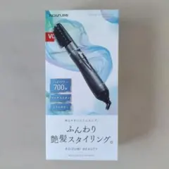 【新品未使用】KOIZUMI マイナスイオン カーリングドライヤー 黒