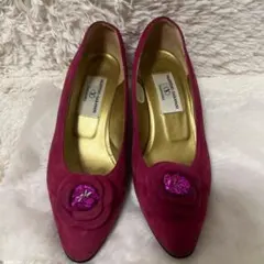 VALENTINO GARAVANI パンプス　花　ピンク ハイヒールのサムネイル