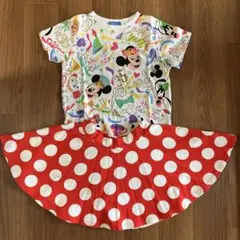 ミニーマウス　コスチューム　120サイズ