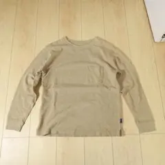 BACK NUMBER ヘビーウェイト トレーナー ベージュ　S