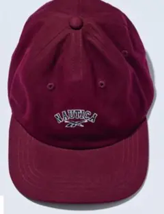 NAUTICA Reebok コラボ キャップ ボルドー 赤 レッド