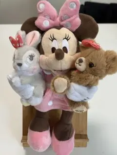 ユニベスティーズ エイン ラビット＆ミニー＆プリン ぬいぐるみ