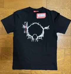 PUMA 黒 Tシャツ Mサイズ グラフィックプリント