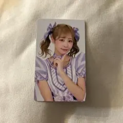 カワラボカフェ トレカ るなぴ 仲川瑠夏 FRUITSZIPPER