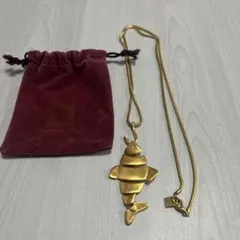 ANNE KLEIN 魚モチーフ ネックレス ゴールドカラーのサムネイル