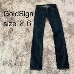 【極美品】GoldSign ゴールドサイン デニムパンツ USA製 ローライズのサムネイル