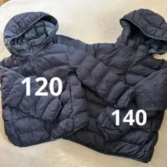 こっとさん様　ネイビー 中綿ダウンサイズ120・140