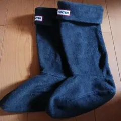 HUNTER レインソックス ダークグレー US5-7