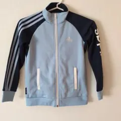 adidas キッズ ジャージ 140cm ライトブルー