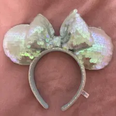 ディズニーカチューシャ夏グリーンスパンコールのサムネイル