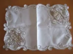ベル刺繍 クリスマス　クロス