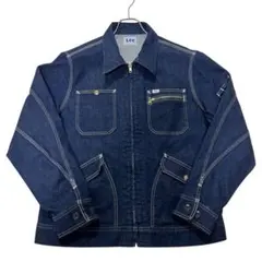 未使用品級 リー ボンマックス デニムワークジャケット L インディゴ 多収納