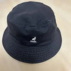 KANGOL ブラック バケットハット