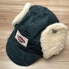 新品未使用　シシュノン　耳あて付きキャップ
