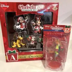 ミッキー＆フレンズクリスマスオーナメント 2025一番くじA賞＋ニック