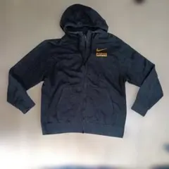 Nike JUST DO IT. パーカー ダークグレー　 XL　 国旗プリント