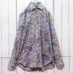 【美品】ETRO エトロ　総柄　ブルゾン　ジャンバー 希少品 美品】ETRO エトロ 総柄 ブルゾン ジャンバー 希少品 Yahoo