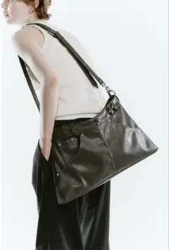 LIMPIDOCULUS leather shoulder bag opium - メルカリ