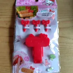 ハローキティ ウインナーカッター ピック付き キャラ弁のサムネイル