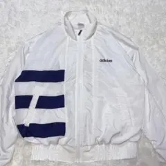 adidas ナイロンジャケット 90年代ヴィンテージ希少デザインメンズLサイズ