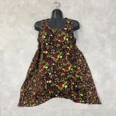 美品 Jocomomola ボタニカル総柄 ノースリーブチュニックレディースLのサムネイル