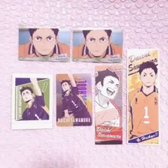 ハイキュー!!澤村大地 缶バッジ・カード類 - メルカリ