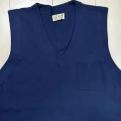 Chaopanic コットンベスト　ネイビー　Mサイズ （美品）