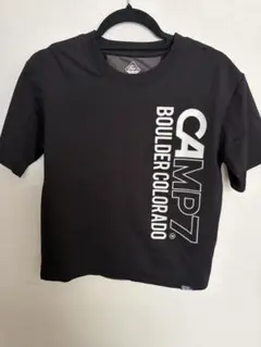 CAMP7 ブラック Tシャツ150
