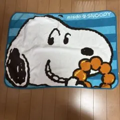 スヌーピー ブランケット 約97cm x 65cm