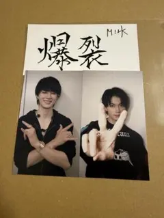 M!LK佐野勇斗 バクステ フォトトレカ 代々木 東京