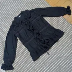 ぬ*く様 【P】ピンクハウス　PINK HOUSE　ブラウス　　くま刺繍　リボン