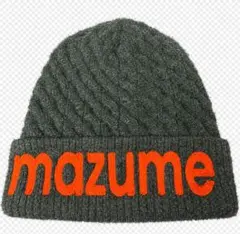 未使用品　マズメ　mazume ニット帽　フィッシィング