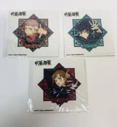 呪術廻戦 PCステッカー 虎杖悠仁 伏黒恵 釘崎野薔薇 3点セット【匿名配送】